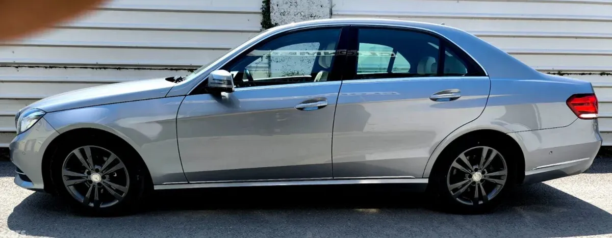 Mercedes-Benz E-Class Saloon, Diesel Hybrid, 2014, Silver
