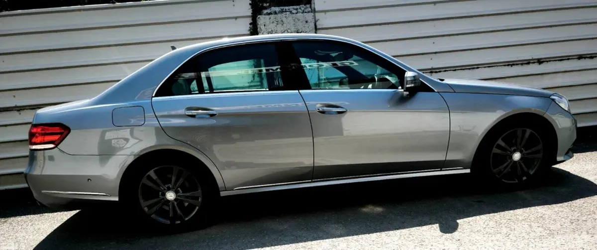 Mercedes-Benz E-Class Saloon, Diesel Hybrid, 2014, Silver