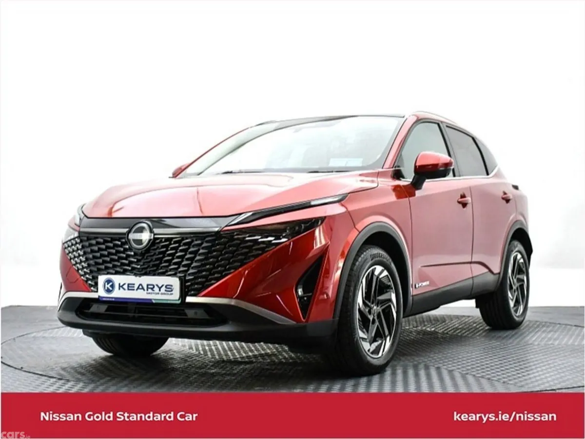 Nissan Qashqai SUV, Petrol Hybrid, 2026, Red