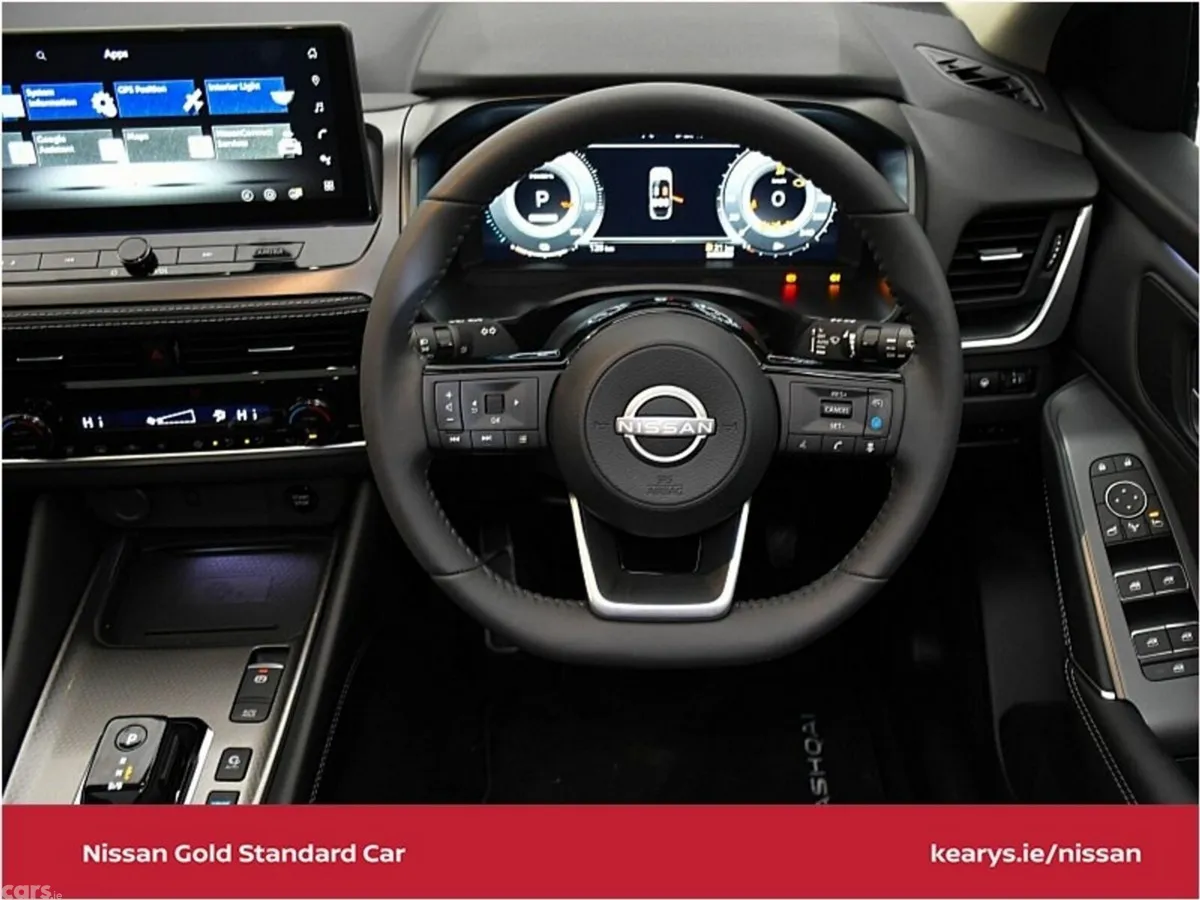 Nissan Qashqai SUV, Petrol Hybrid, 2026, Red