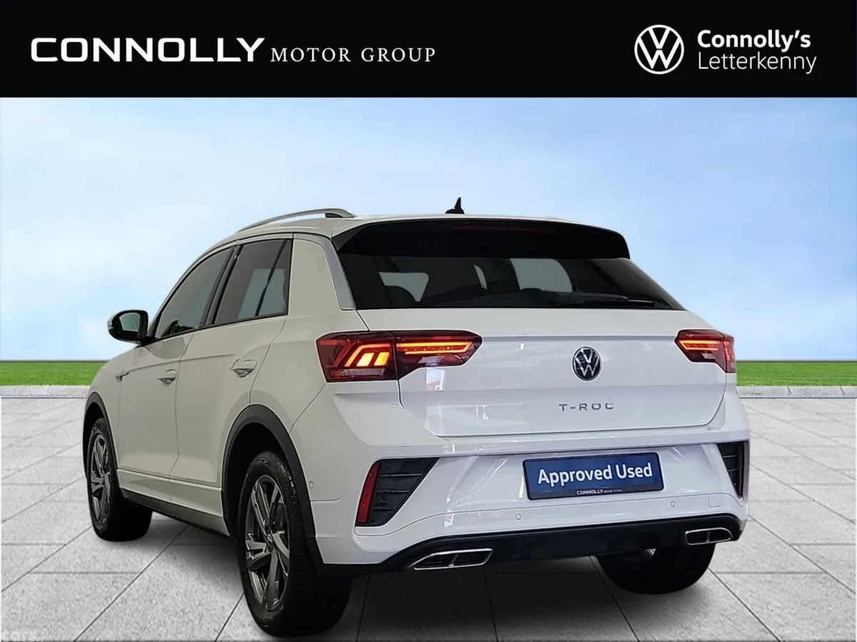 Volkswagen T-Roc SUV, Petrol, 2023, White