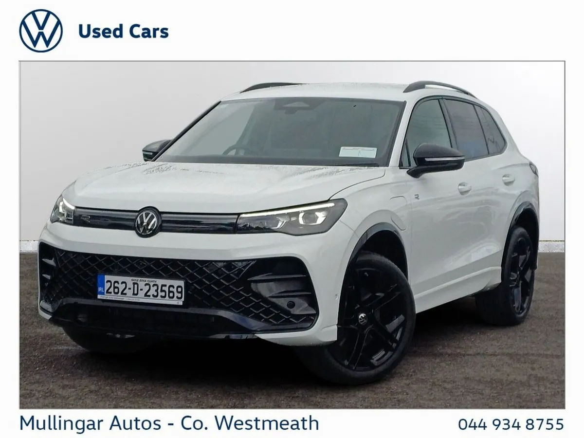 Volkswagen Tiguan SUV, Petrol Plug-in Hybrid, 2026, White