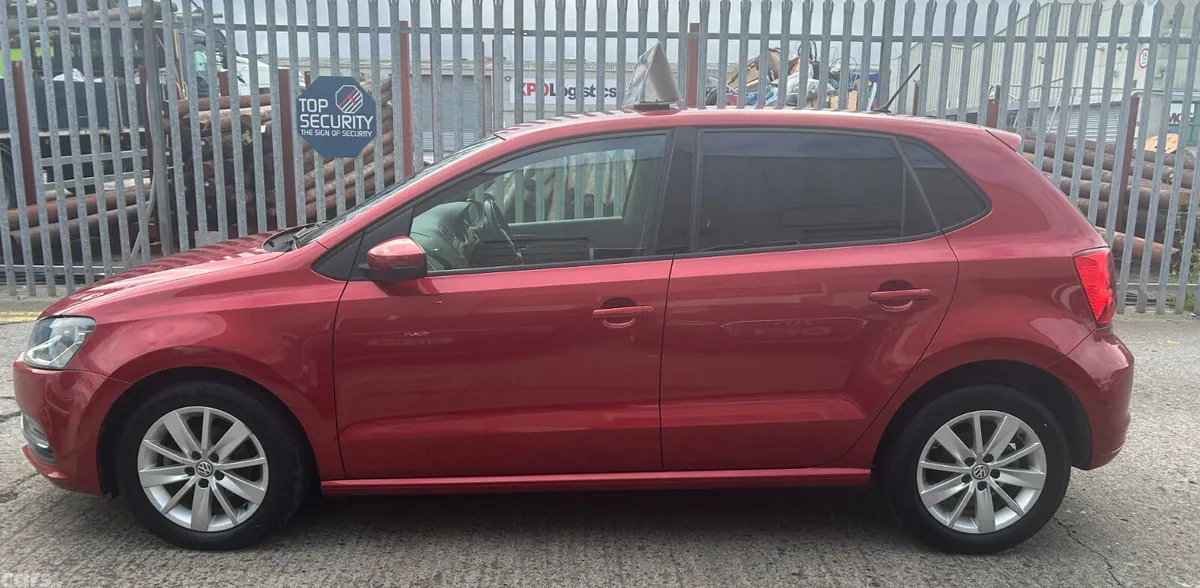 Volkswagen Polo Hatchback, Petrol, 2015, Red