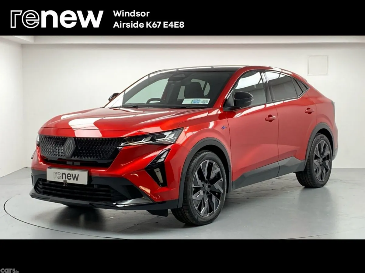 Renault Rafale SUV, Petrol Hybrid, 2025, Red