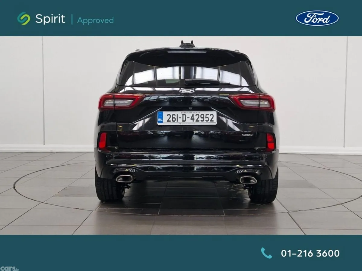 Ford Kuga SUV, Petrol Plug-in Hybrid, 2026, Black