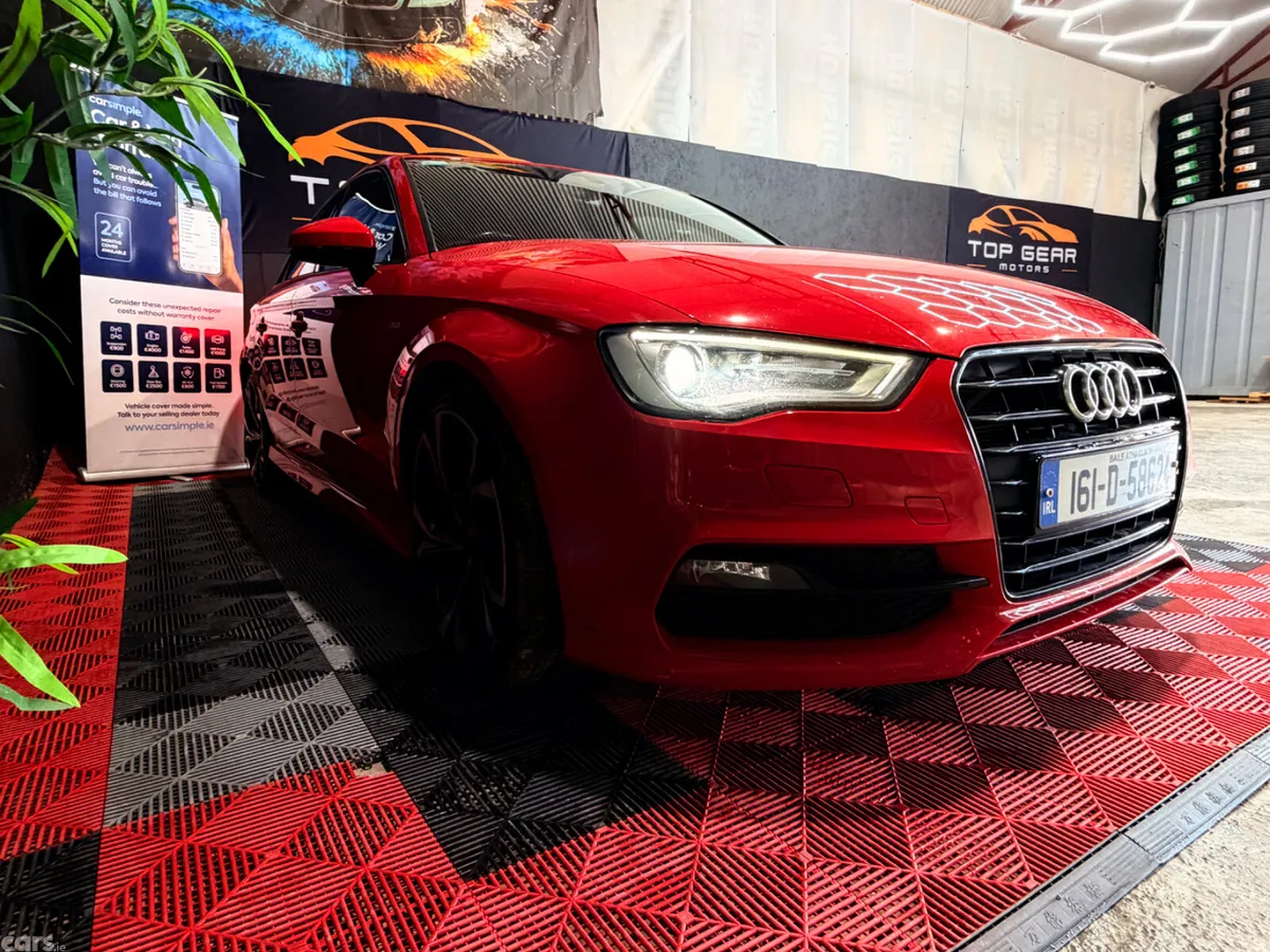 Audi A3 Saloon, Diesel, 2016, Red