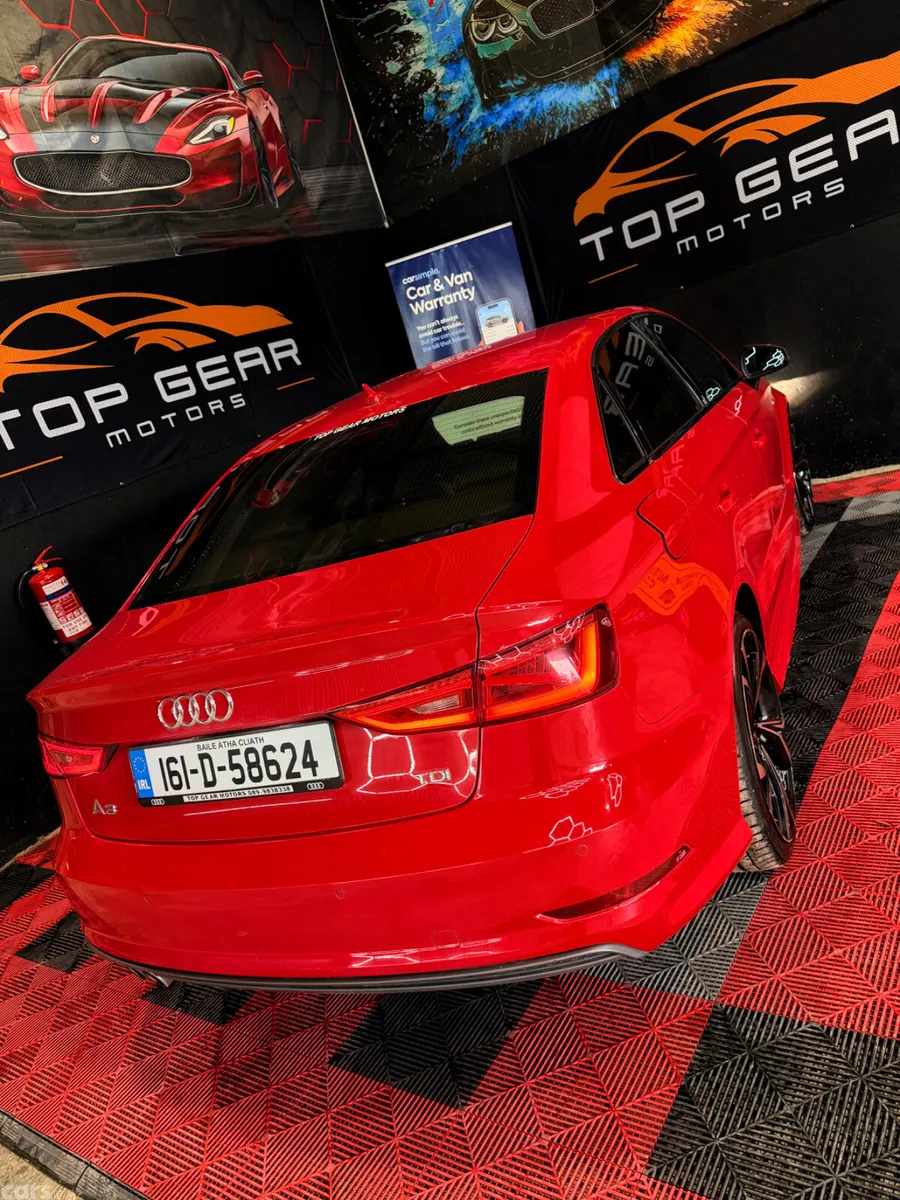 Audi A3 Saloon, Diesel, 2016, Red