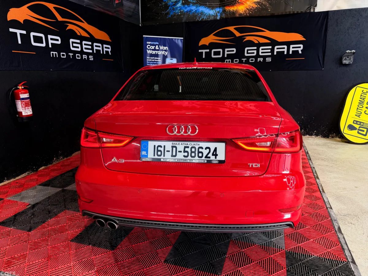 Audi A3 Saloon, Diesel, 2016, Red