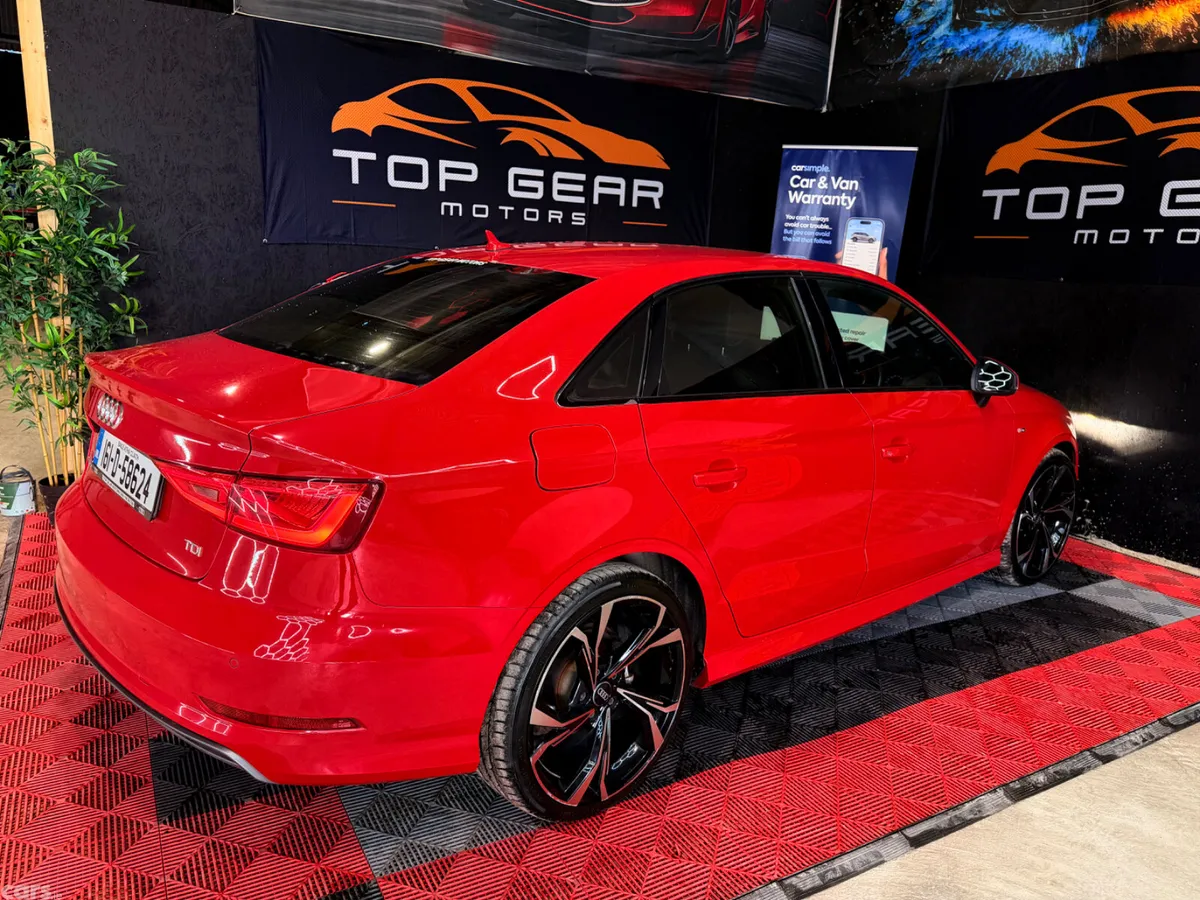 Audi A3 Saloon, Diesel, 2016, Red