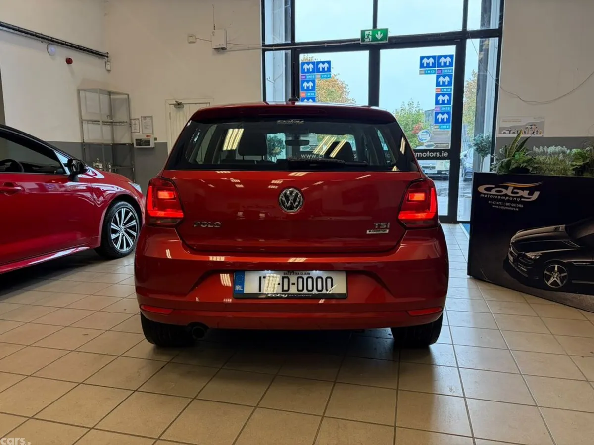 Volkswagen Polo Hatchback, Petrol, 2017, Red