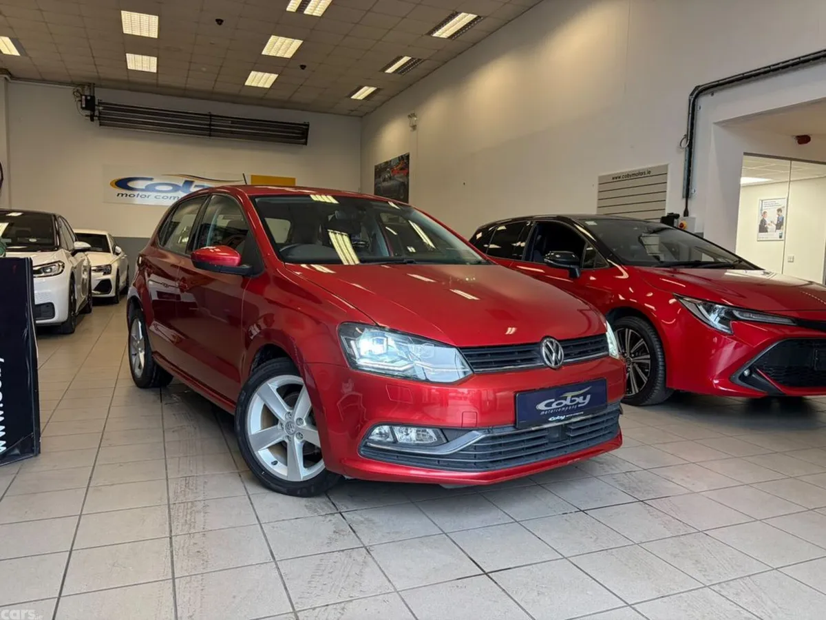 Volkswagen Polo Hatchback, Petrol, 2017, Red