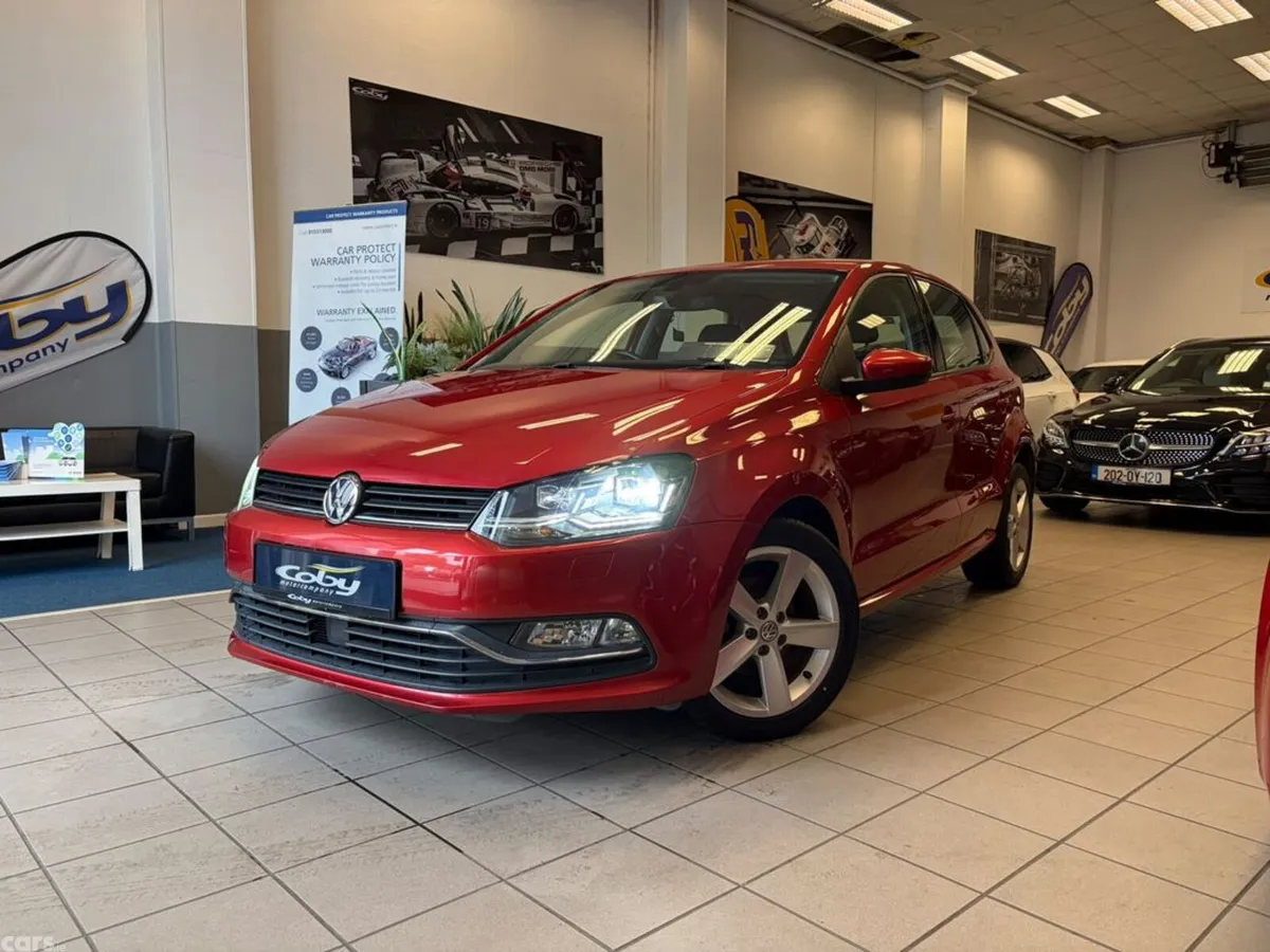 Volkswagen Polo Hatchback, Petrol, 2017, Red
