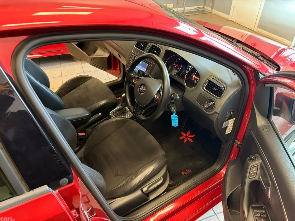 Volkswagen Polo Hatchback, Petrol, 2017, Red