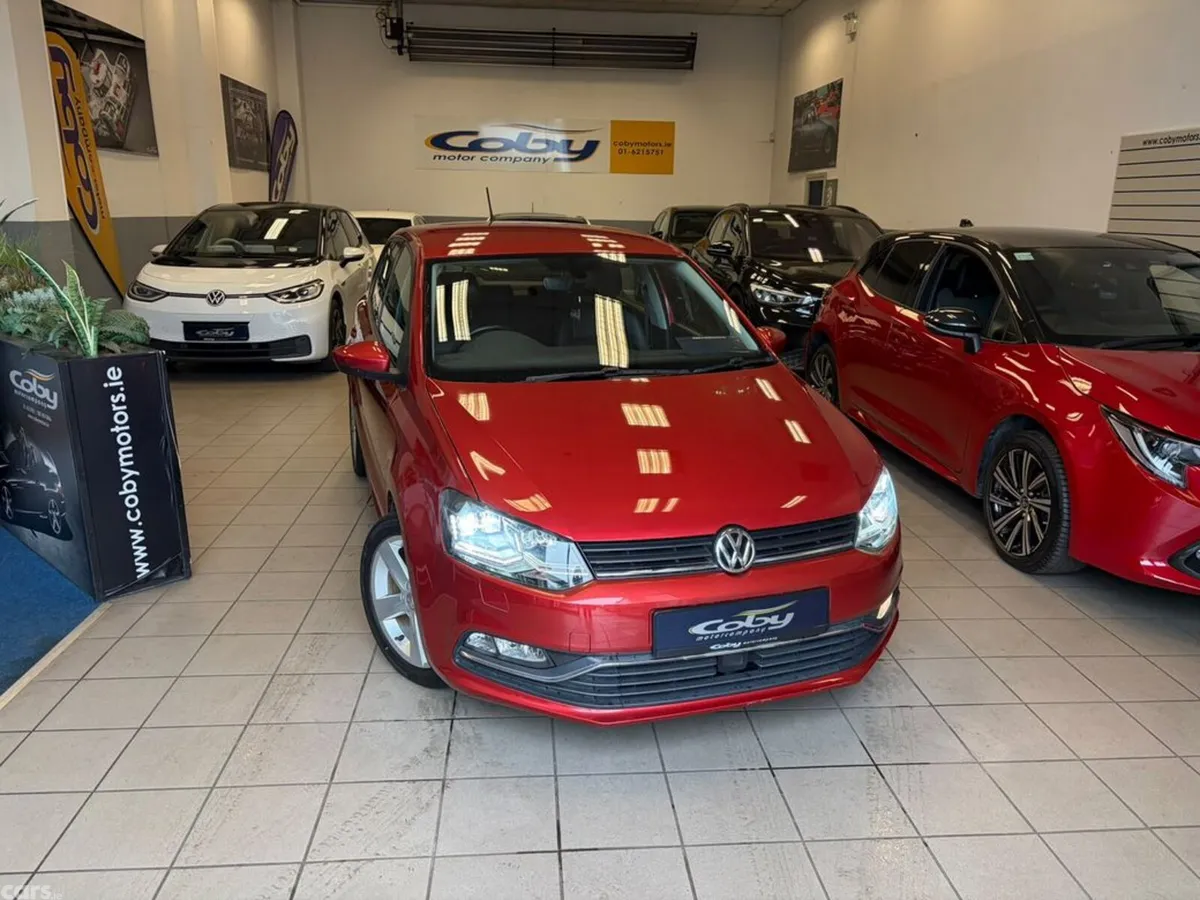 Volkswagen Polo Hatchback, Petrol, 2017, Red