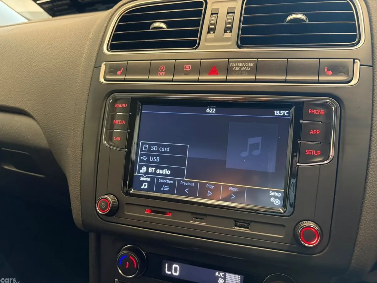 Volkswagen Polo Hatchback, Petrol, 2017, Red