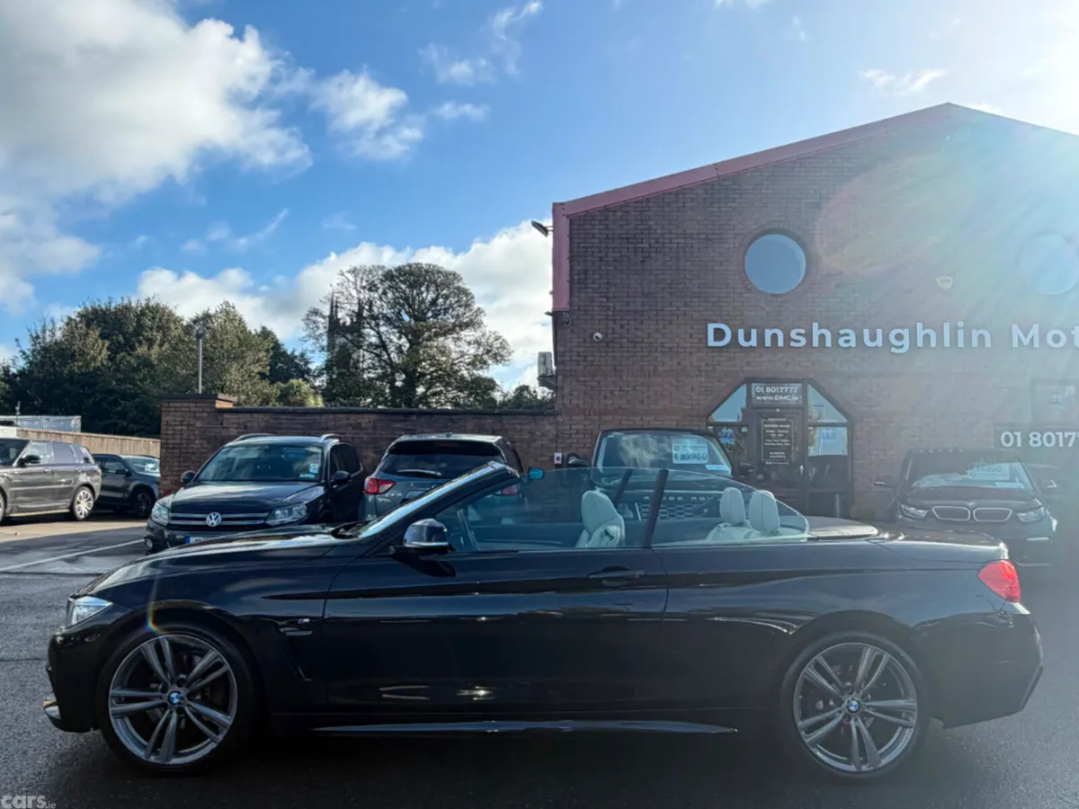 BMW 4-Series Convertible, Diesel, 2015, Black