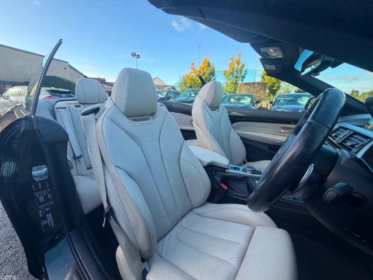 BMW 4-Series Convertible, Diesel, 2015, Black