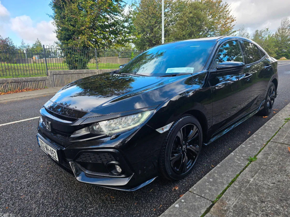 Honda Civic Hatchback, Petrol, 2020, Black