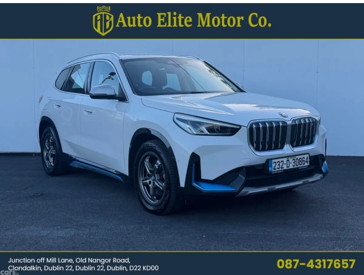 BMW iX1 SUV, Electric, 2023, White