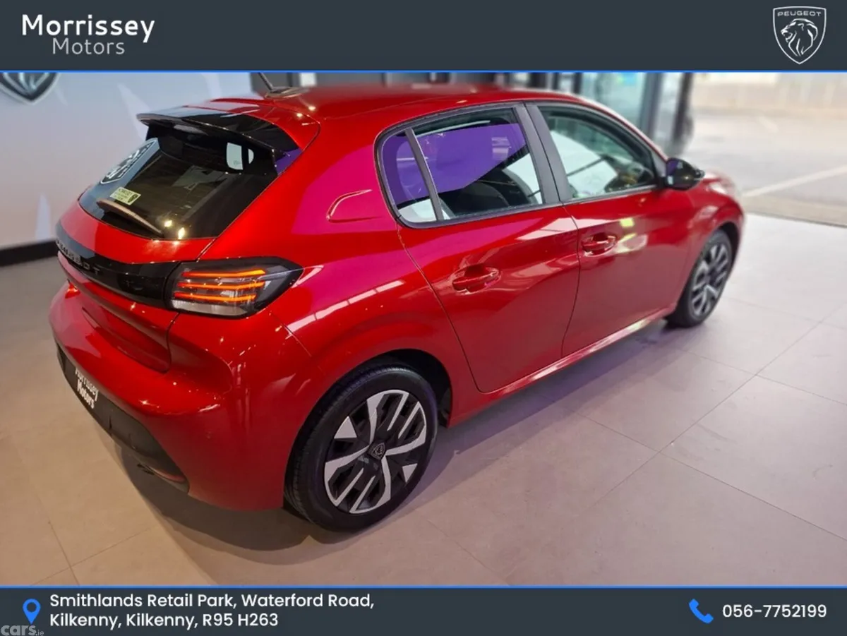 Peugeot 208 Hatchback, Petrol, 2024, Red