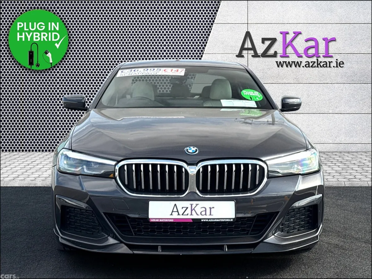 BMW 5-Series Saloon, Petrol Plug-in Hybrid, 2022, Grey