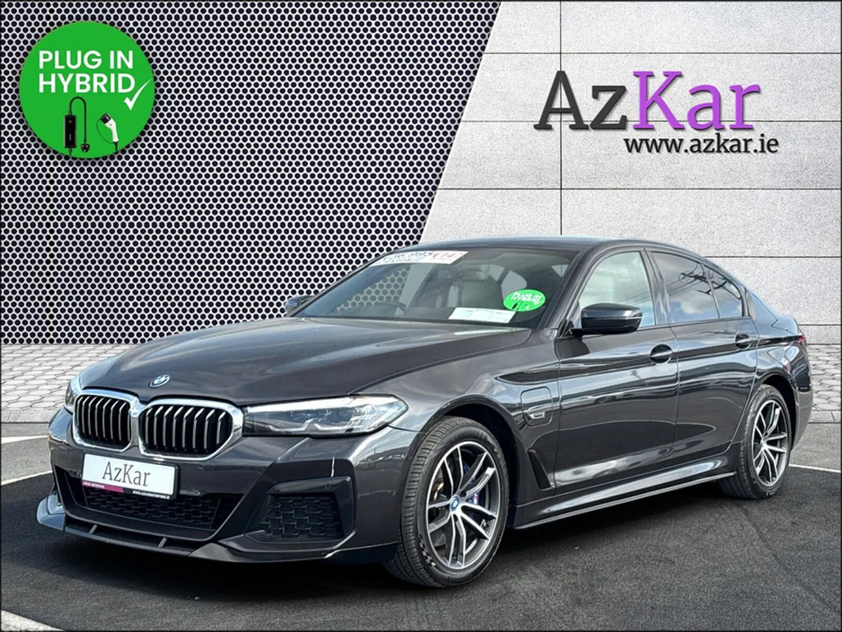 BMW 5-Series Saloon, Petrol Plug-in Hybrid, 2022, Grey