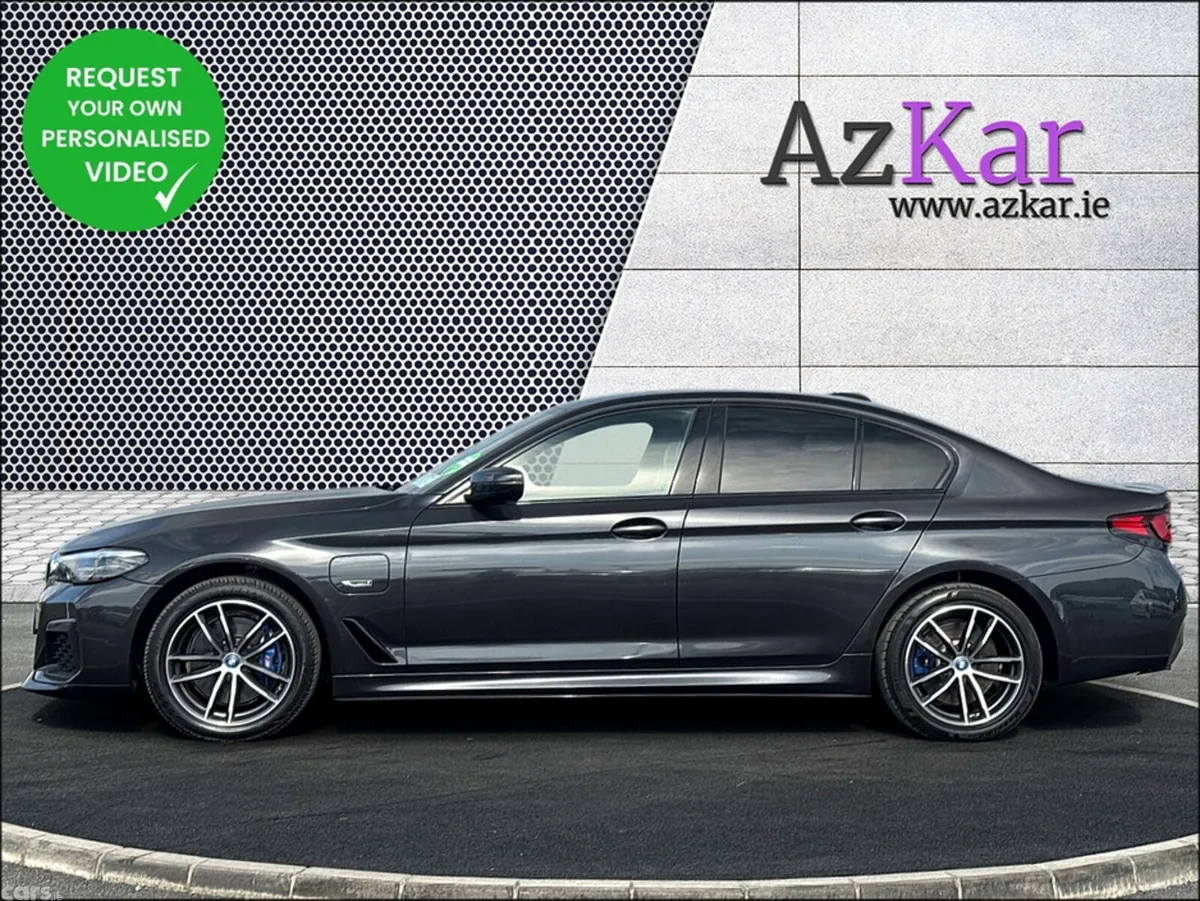 BMW 5-Series Saloon, Petrol Plug-in Hybrid, 2022, Grey