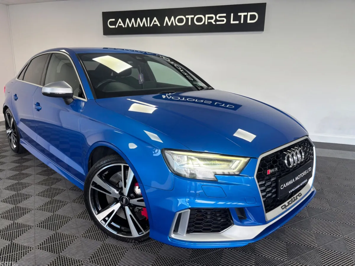Audi RS3 Saloon, Petrol, 2018, Blue