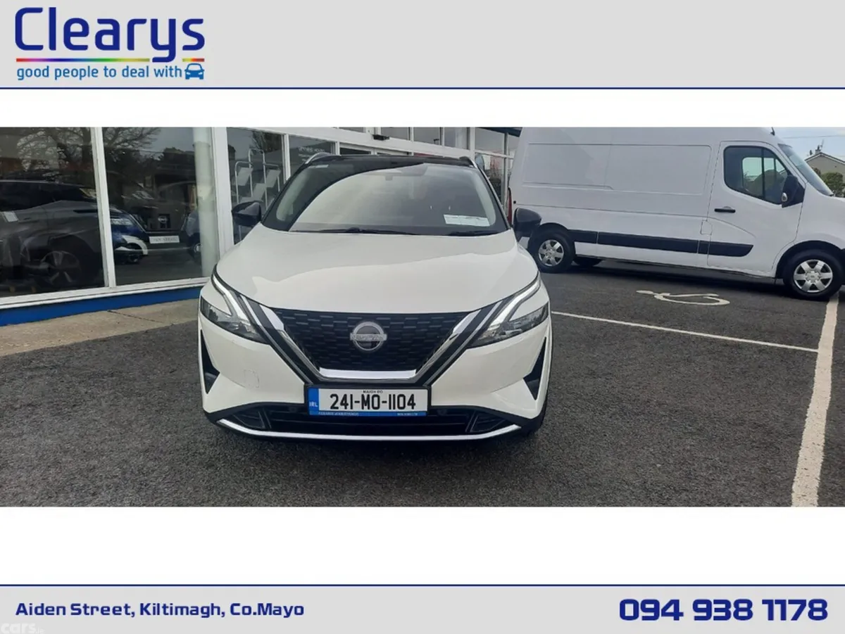 Nissan Qashqai MPV, Petrol Hybrid, 2024, White