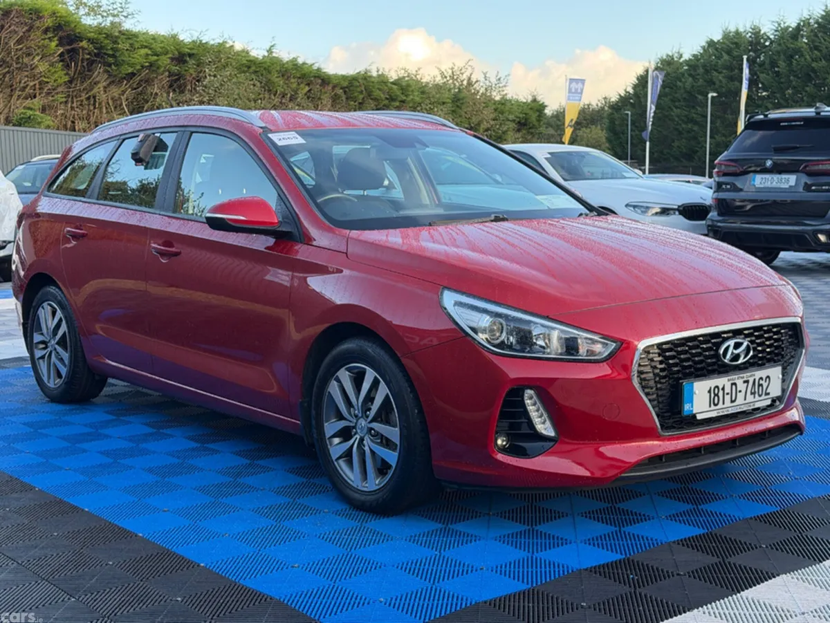 Hyundai i30 Estate, Diesel, 2018, Red