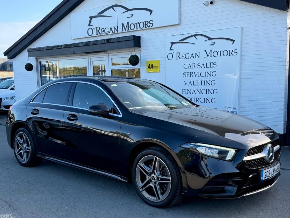 Mercedes-Benz A-Class Saloon, Petrol Plug-in Hybrid, 2020, Black