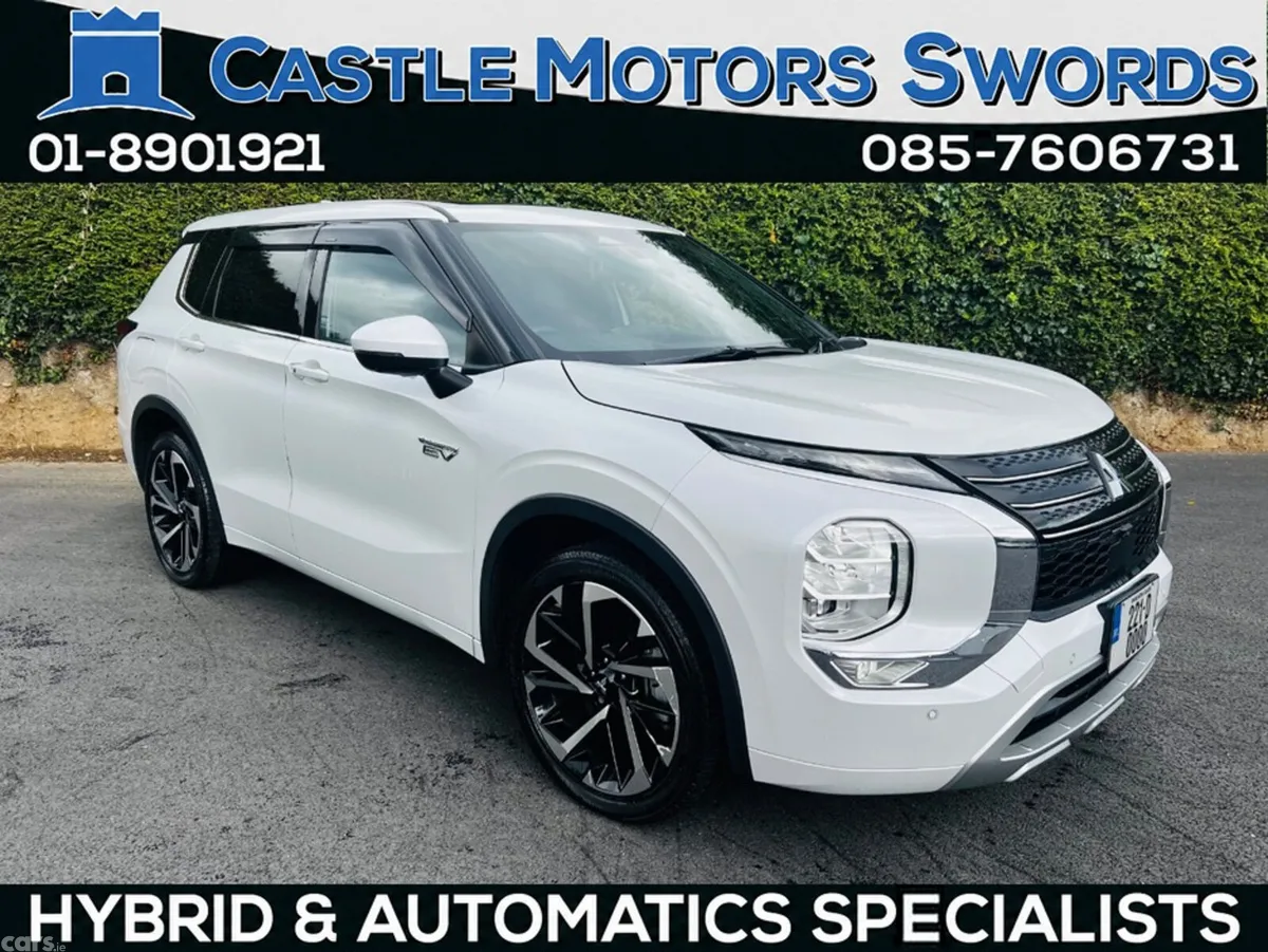 Mitsubishi Outlander SUV, Petrol Plug-in Hybrid, 2022, White