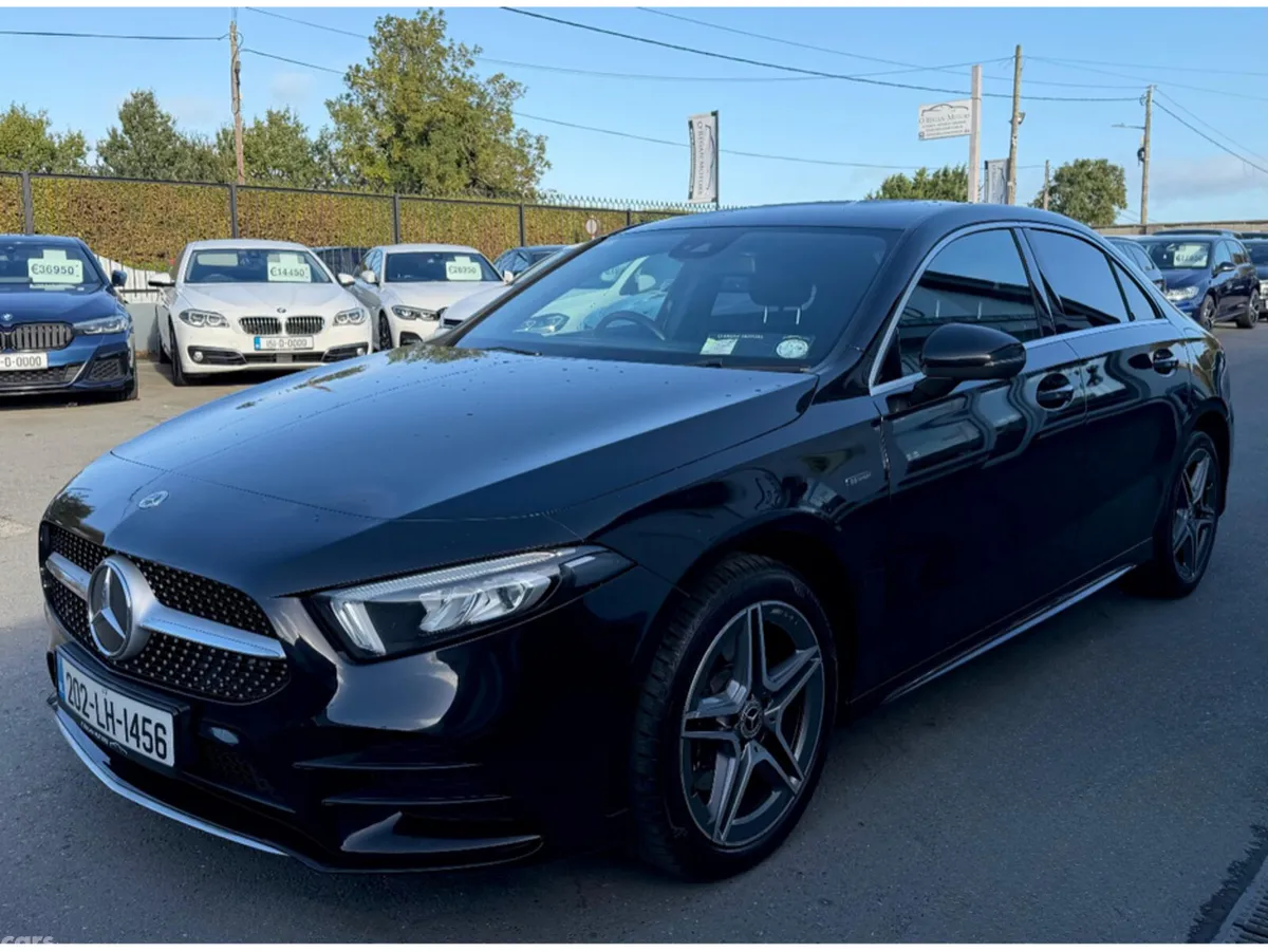 Mercedes-Benz A-Class Saloon, Petrol Plug-in Hybrid, 2020, Black