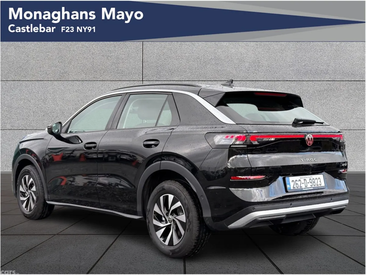 Volkswagen T-Roc SUV, Petrol, 2026, Black