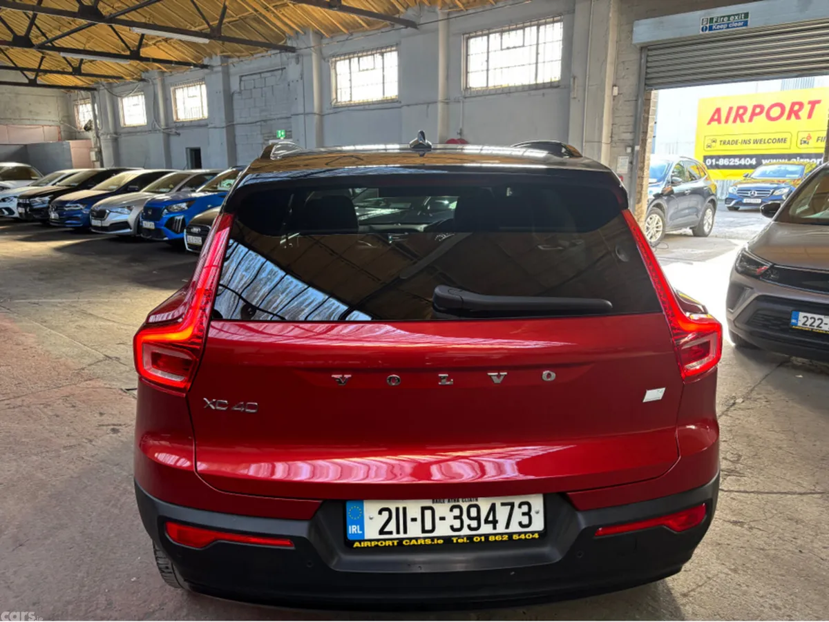 Volvo XC40 SUV, Petrol Plug-in Hybrid, 2021, Red