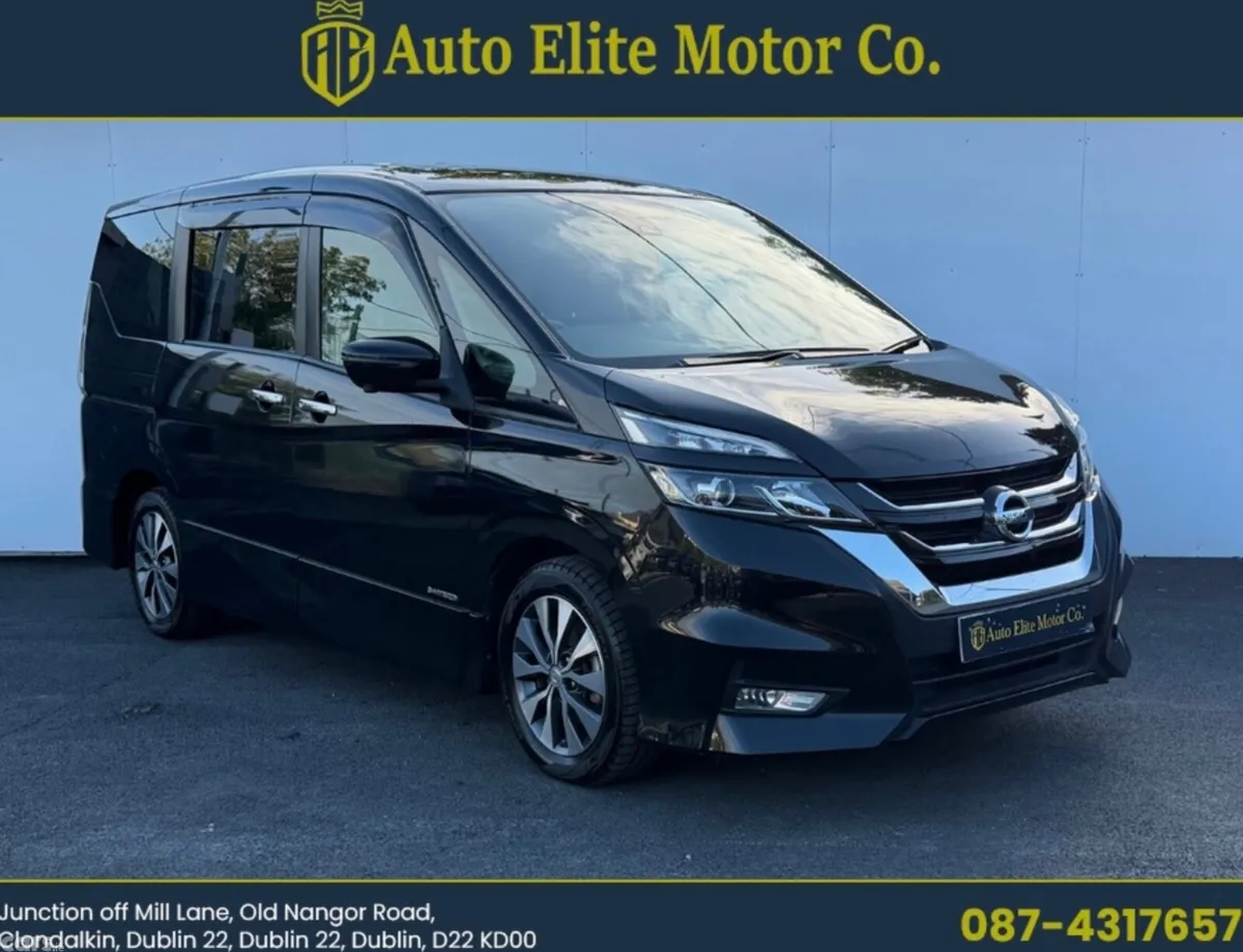 Nissan Serena SUV, Petrol Hybrid, 2019, Black