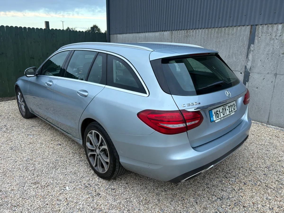 Mercedes-Benz C-Class Estate, Petrol Plug-in Hybrid, 2016, Silver