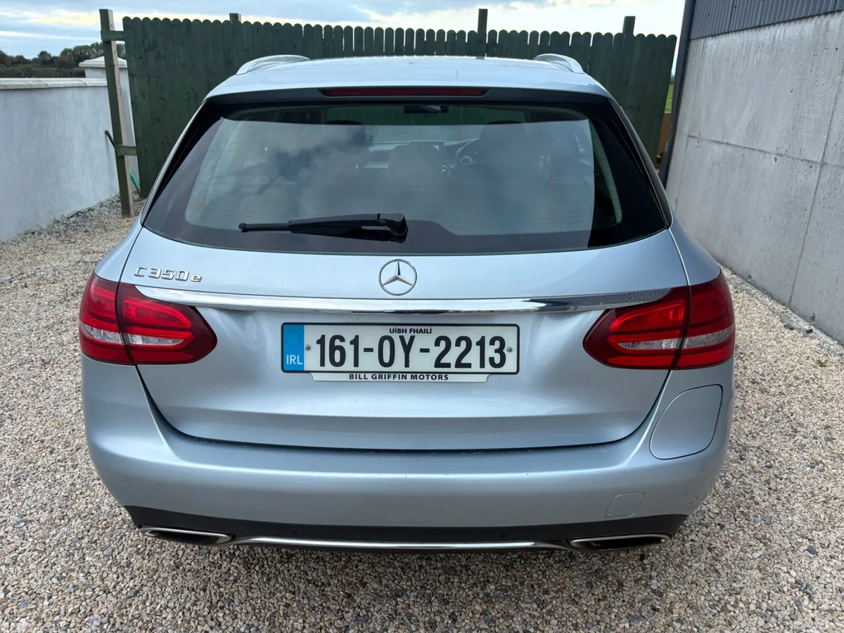 Mercedes-Benz C-Class Estate, Petrol Plug-in Hybrid, 2016, Silver
