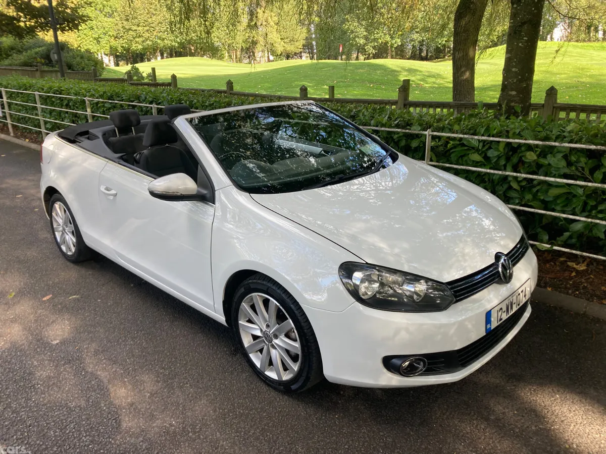 Volkswagen Golf Convertible, Diesel, 2012, White