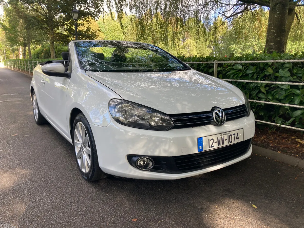 Volkswagen Golf Convertible, Diesel, 2012, White