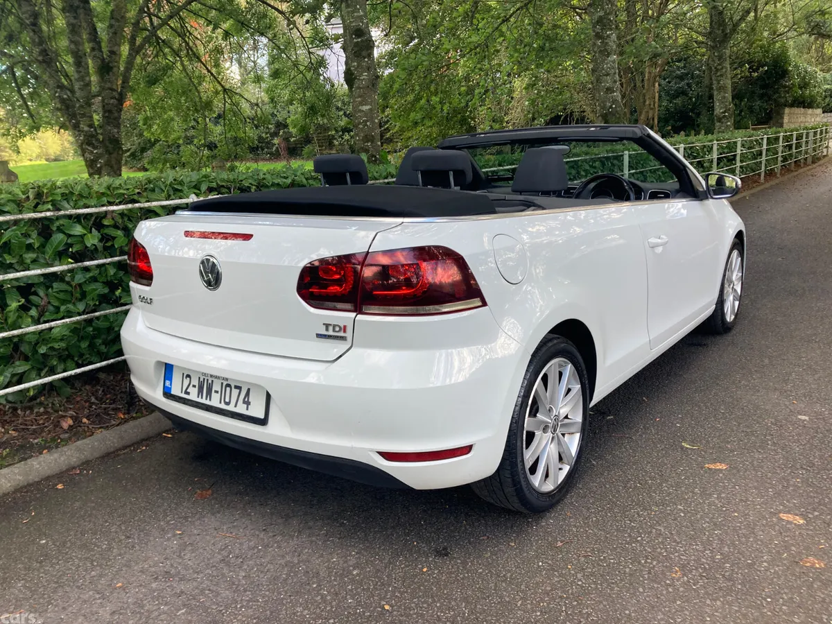 Volkswagen Golf Convertible, Diesel, 2012, White