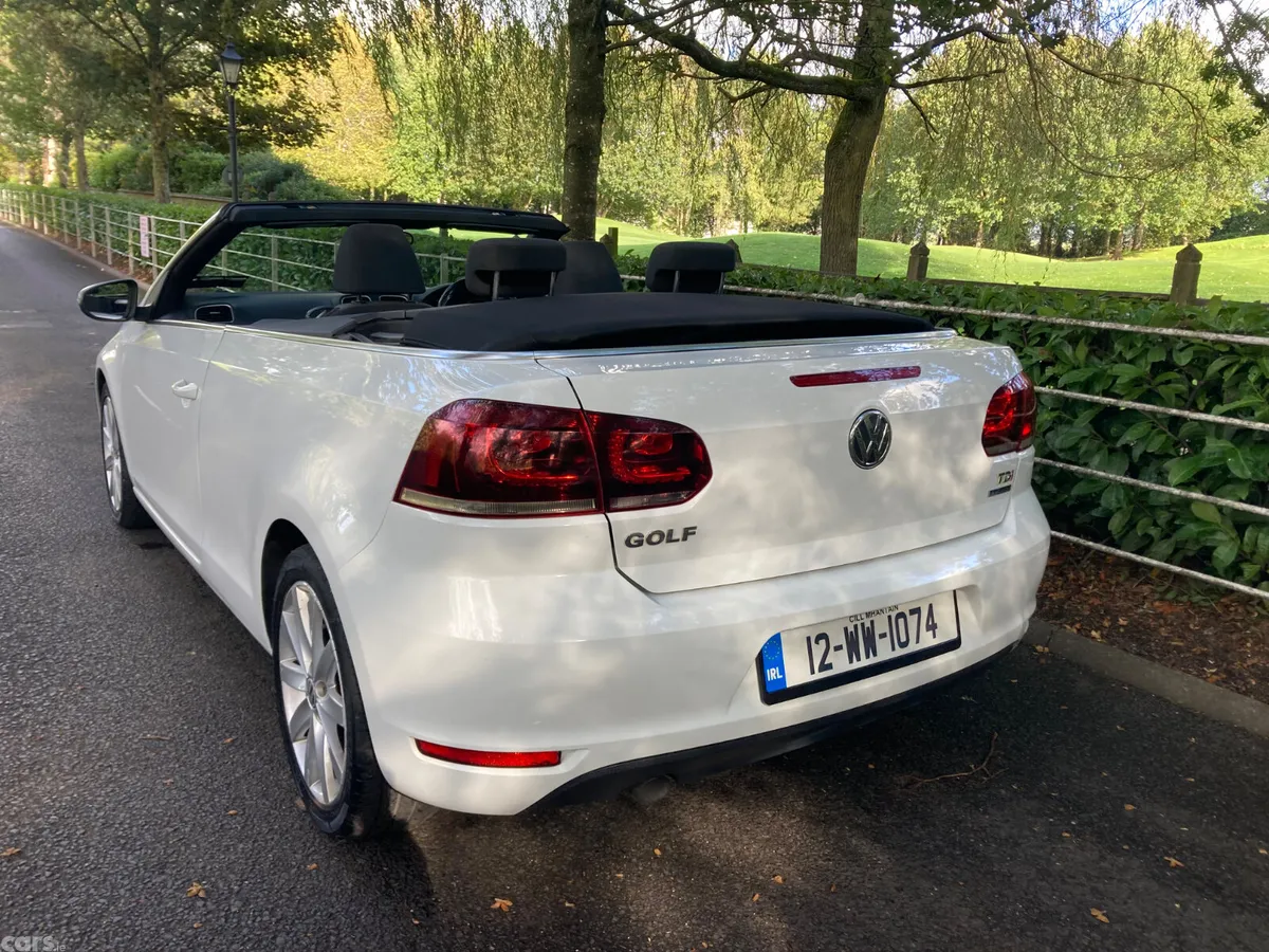 Volkswagen Golf Convertible, Diesel, 2012, White
