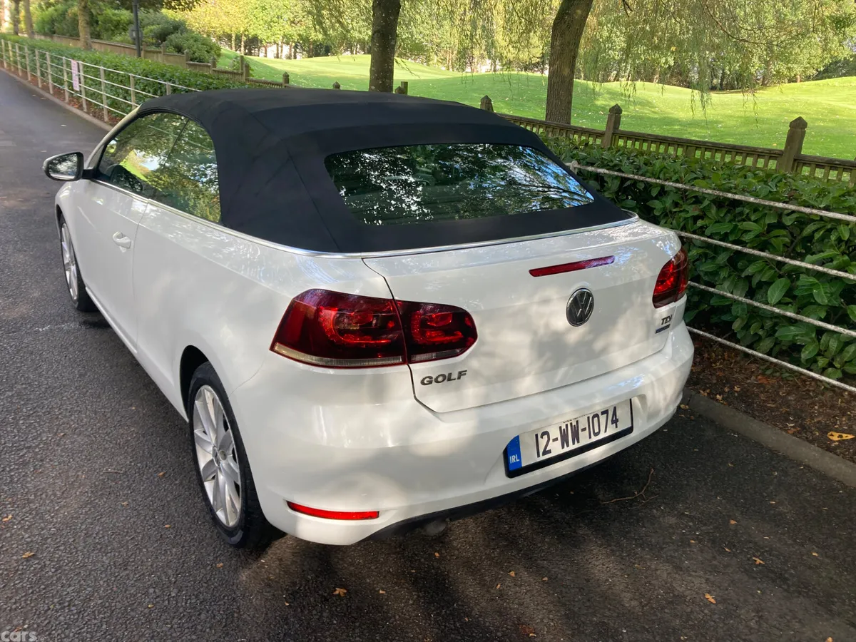 Volkswagen Golf Convertible, Diesel, 2012, White