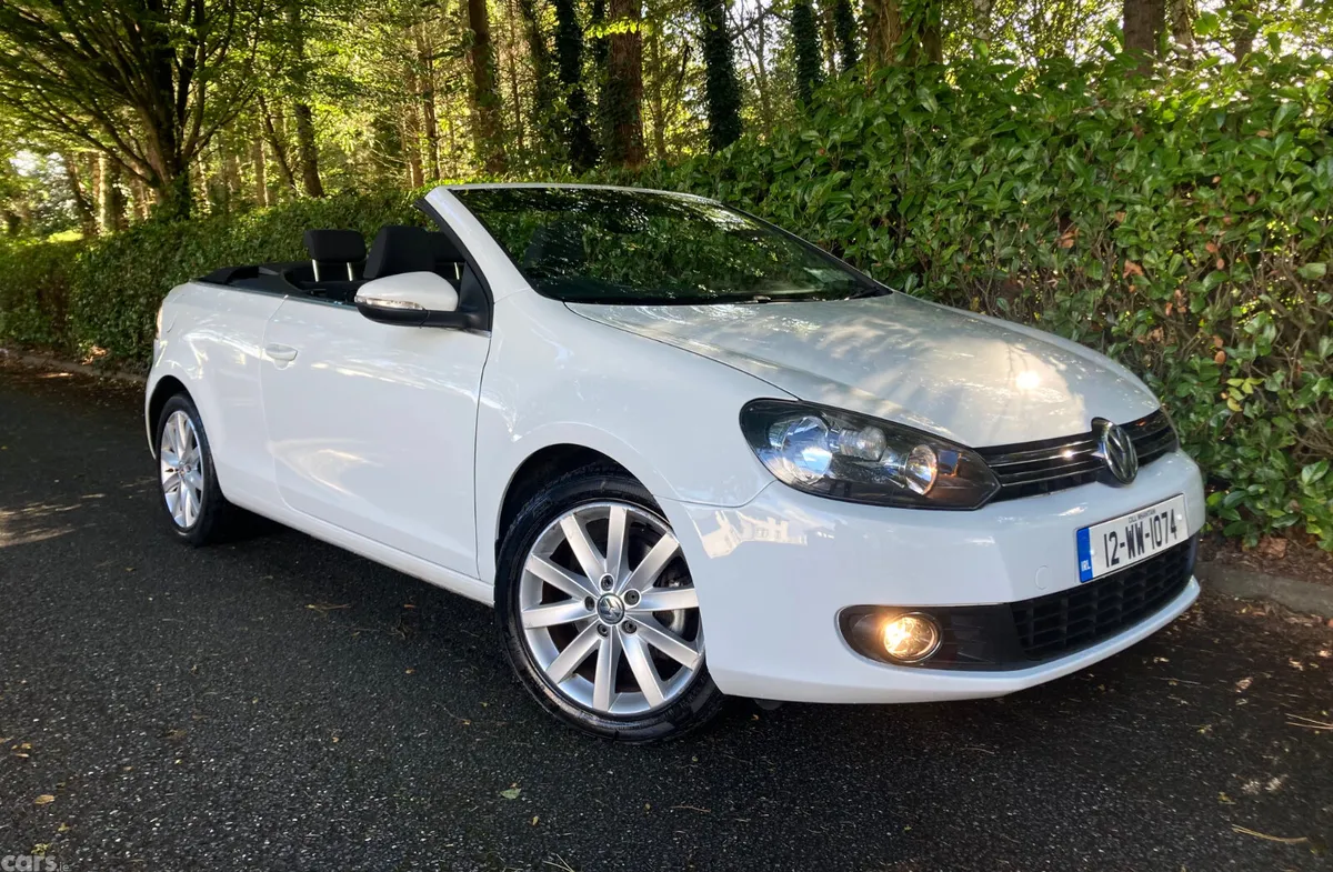 Volkswagen Golf Convertible, Diesel, 2012, White
