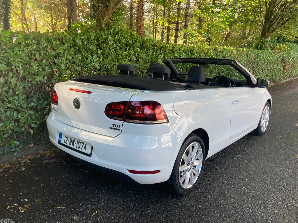 Volkswagen Golf Convertible, Diesel, 2012, White