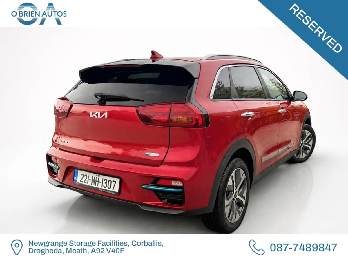 Kia e-Niro SUV, Electric, 2022, Red