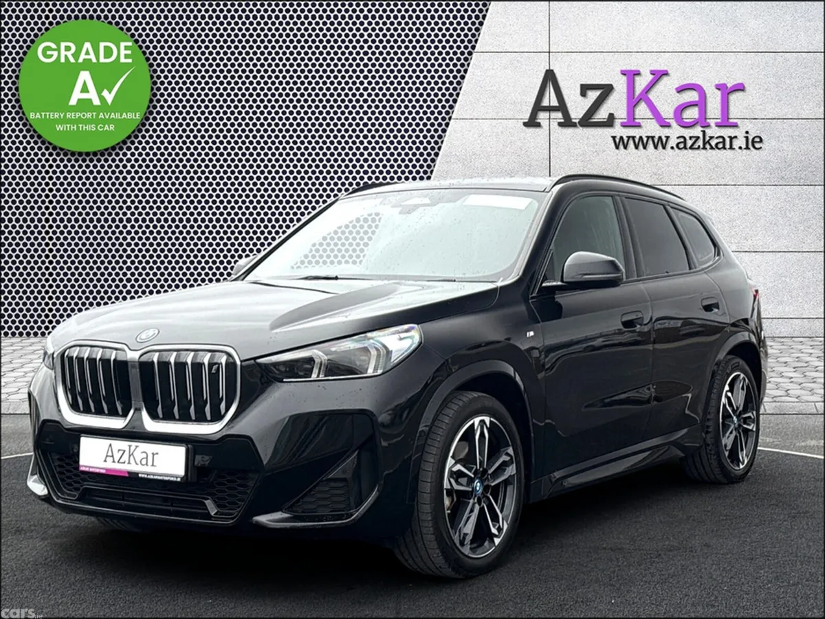 BMW iX1 SUV, Petrol Plug-in Hybrid, 2023, Black