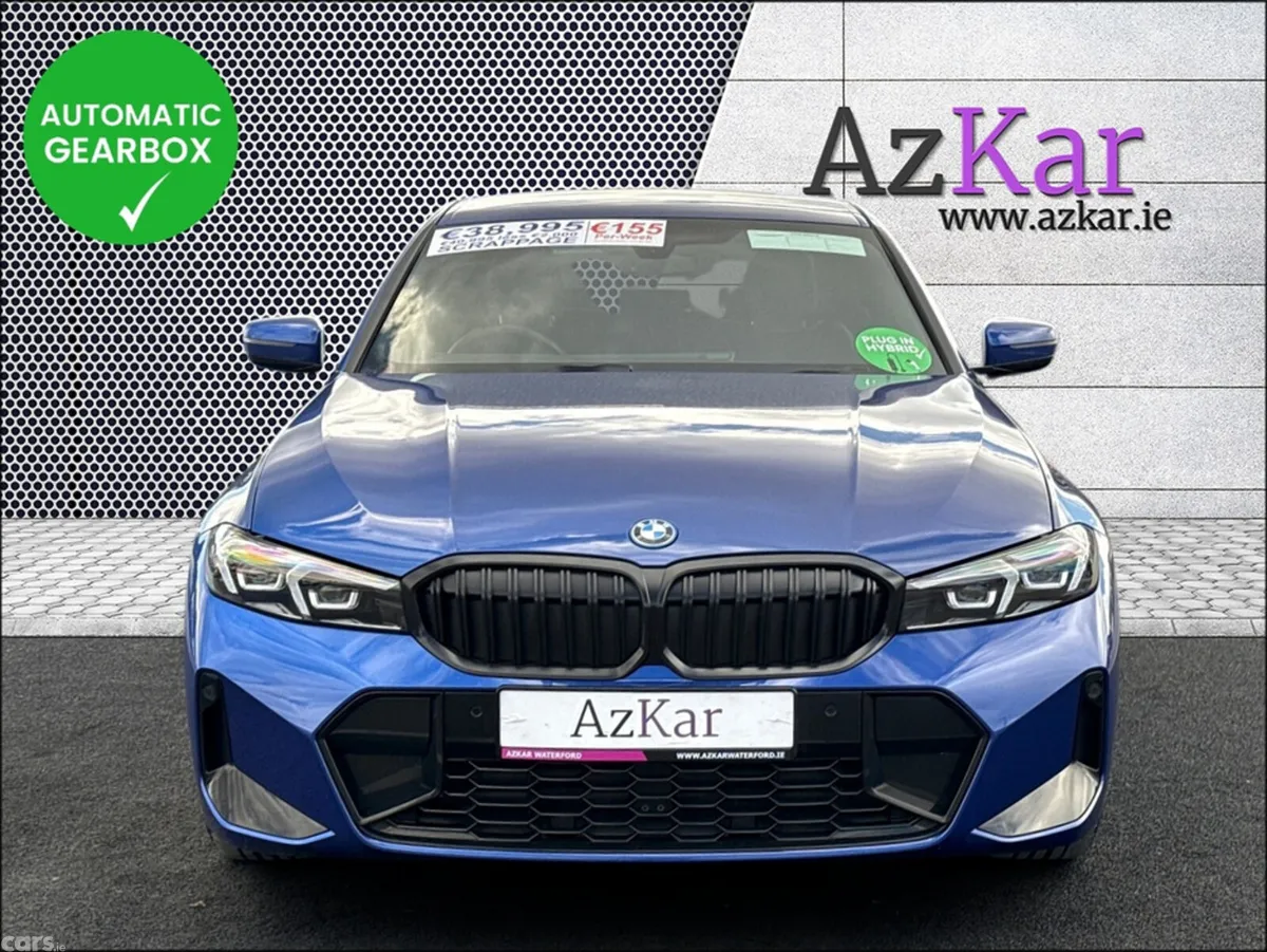 BMW 3-Series Saloon, Petrol Plug-in Hybrid, 2023, Blue
