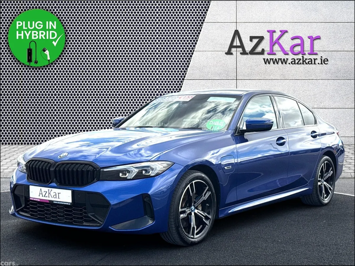 BMW 3-Series Saloon, Petrol Plug-in Hybrid, 2023, Blue
