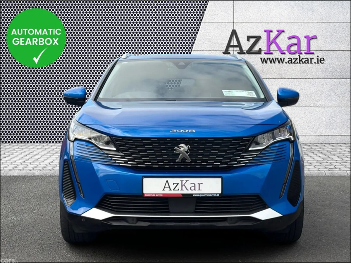 Peugeot 3008 SUV, Petrol Plug-in Hybrid, 2021, Blue